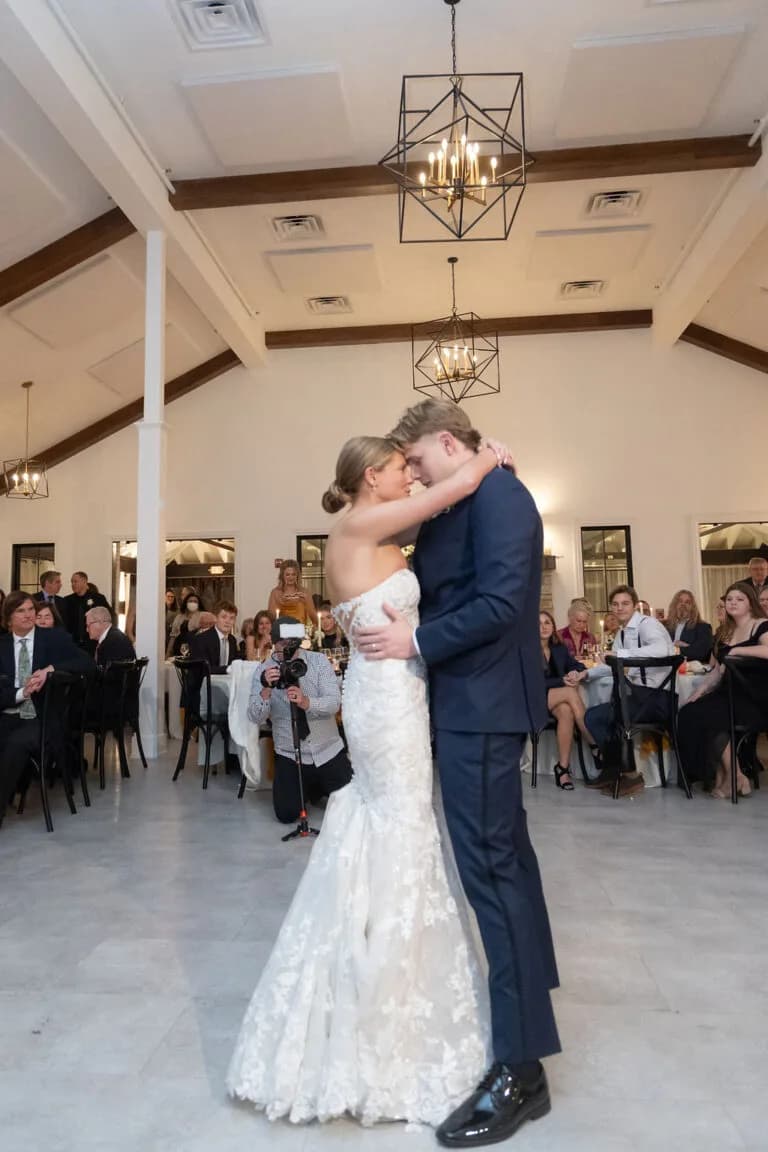 First dance inside Cedar Fox
